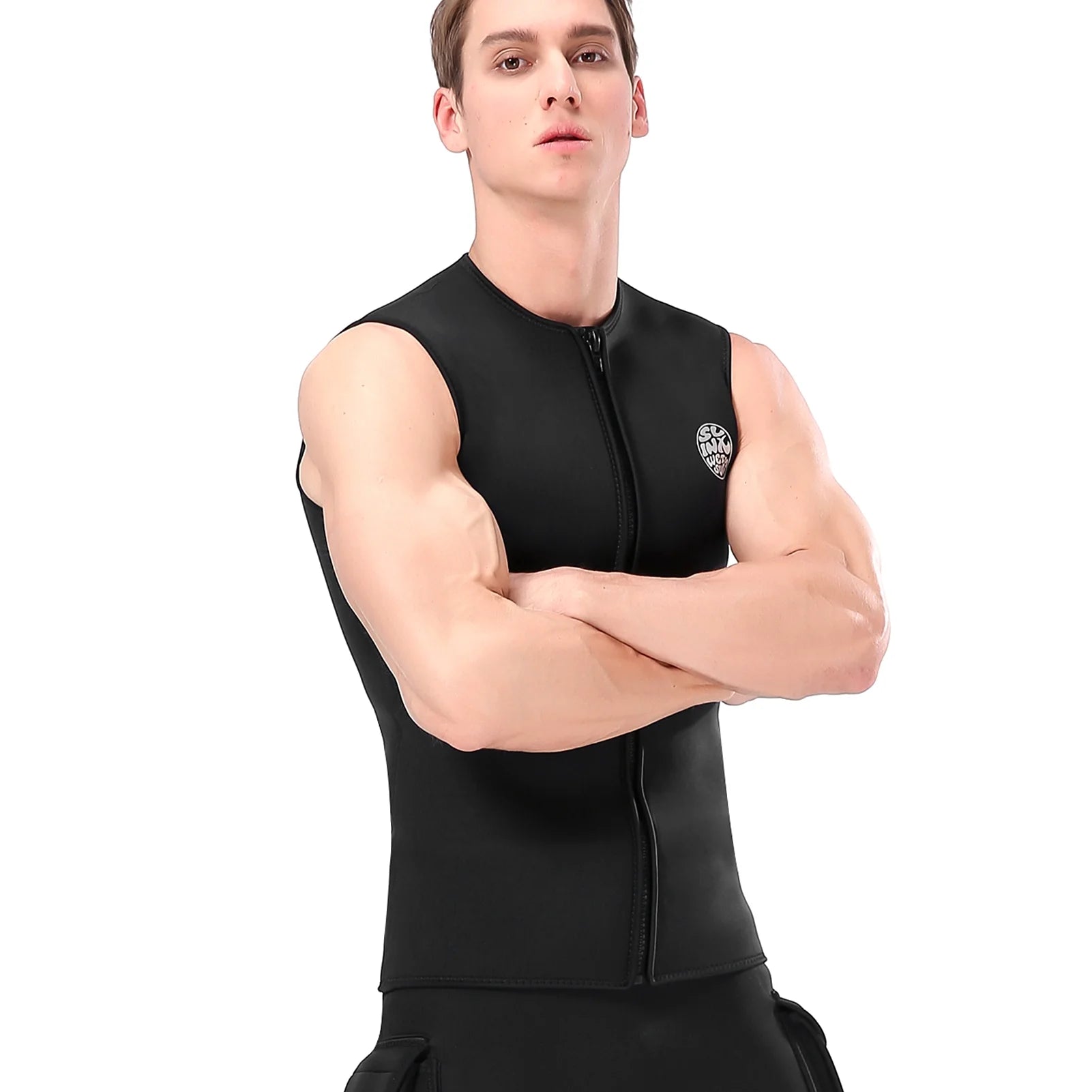 3mm Neoprene Sleeveless Wetsuit Vest M7192