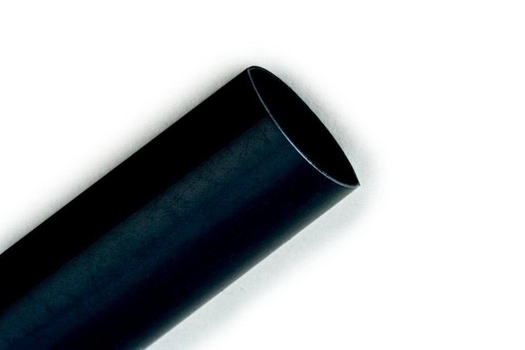 3M Heat Shrink Thin-Wall Tubing Black 50 F214583