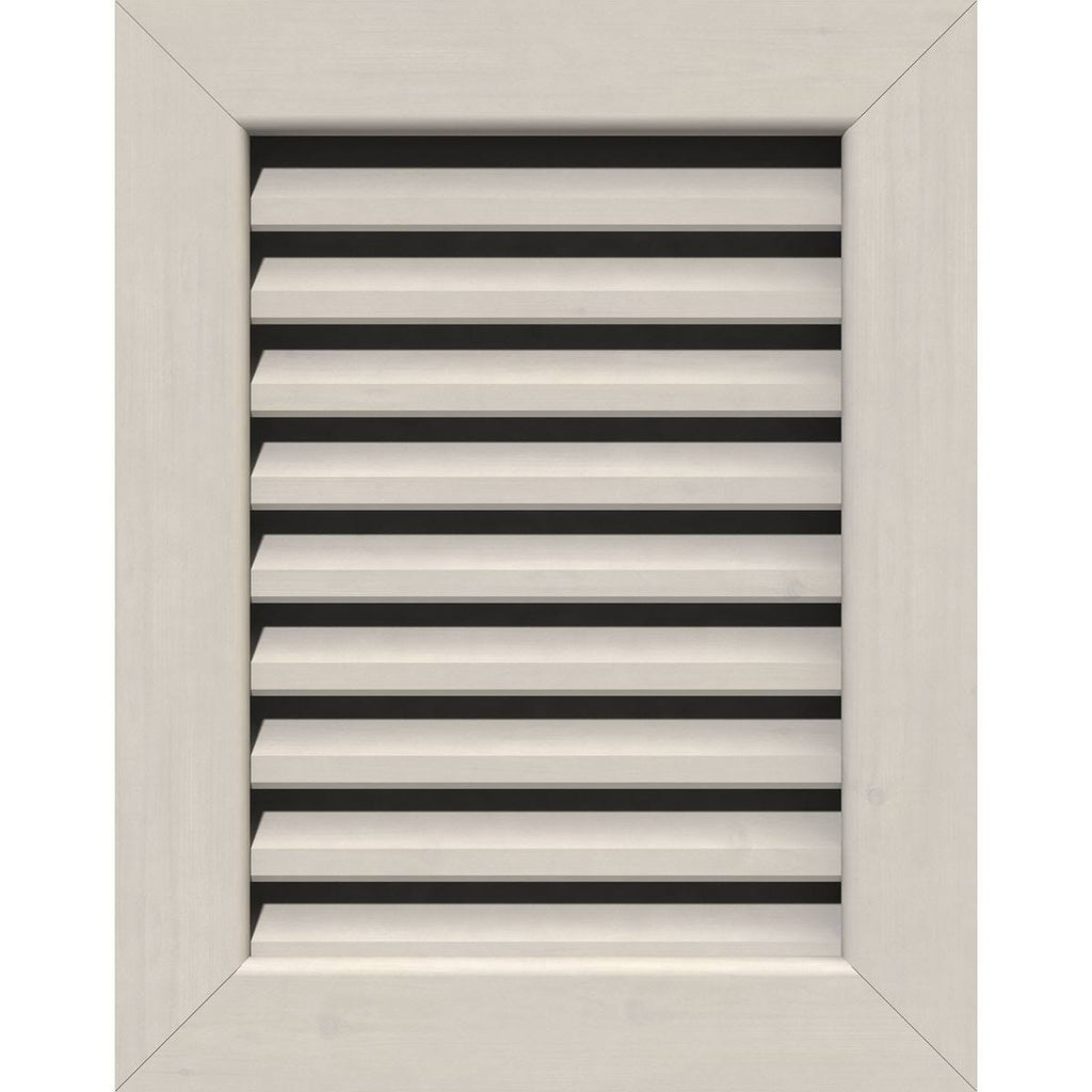 36 inchw x 36 inchh Primed Smooth Western Red Cedar Gable Vent N89268