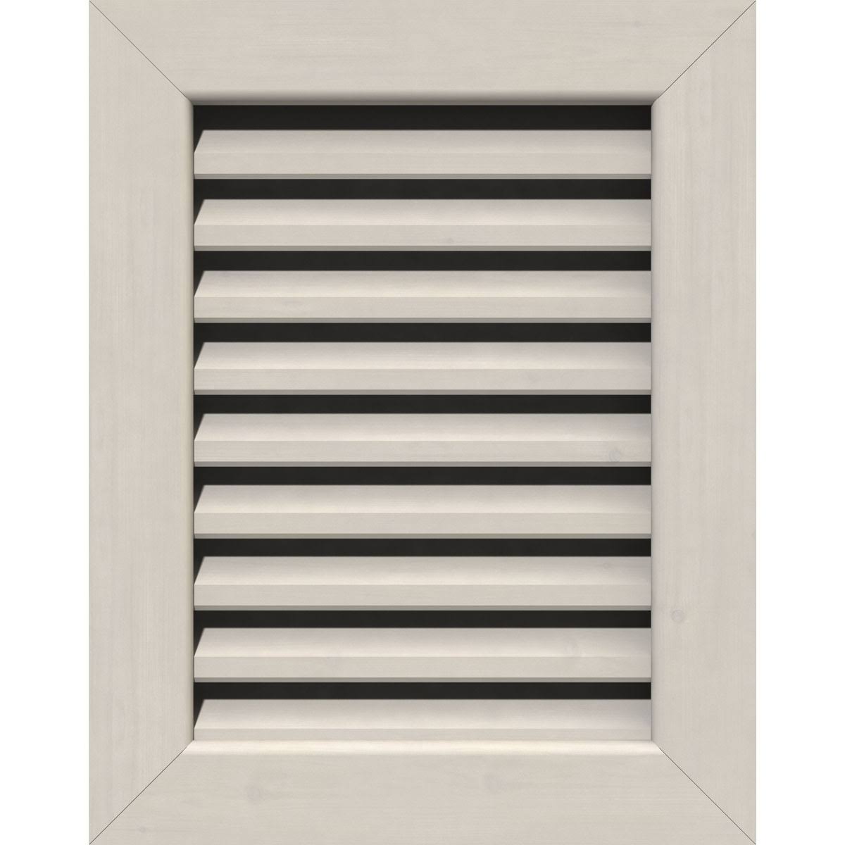 36 inchw x 36 inchh Primed Smooth Western Red Cedar Gable Vent N89268