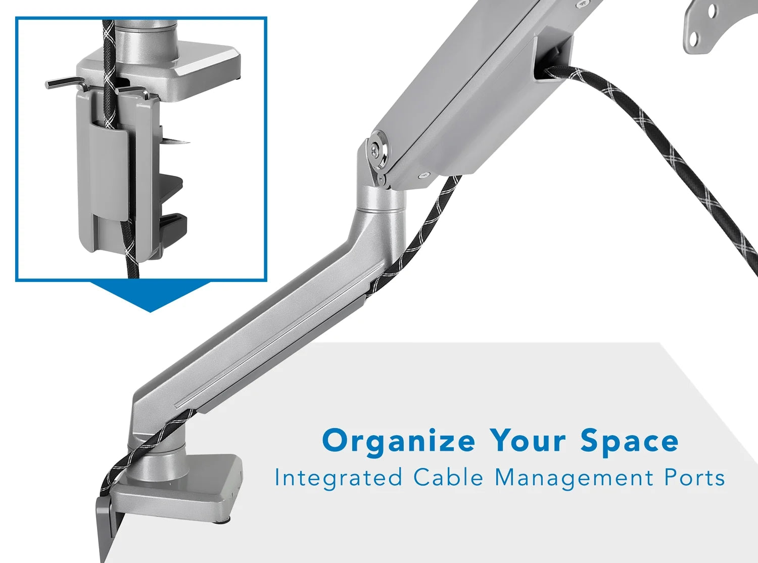 Single Monitor Arm Mount for 24-32 Inch Screens E475351
