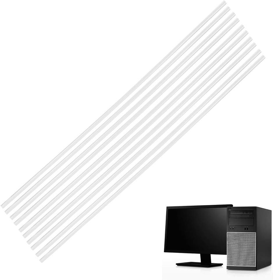 Transparent 10pcs PETG Water Cooling Tube C736
