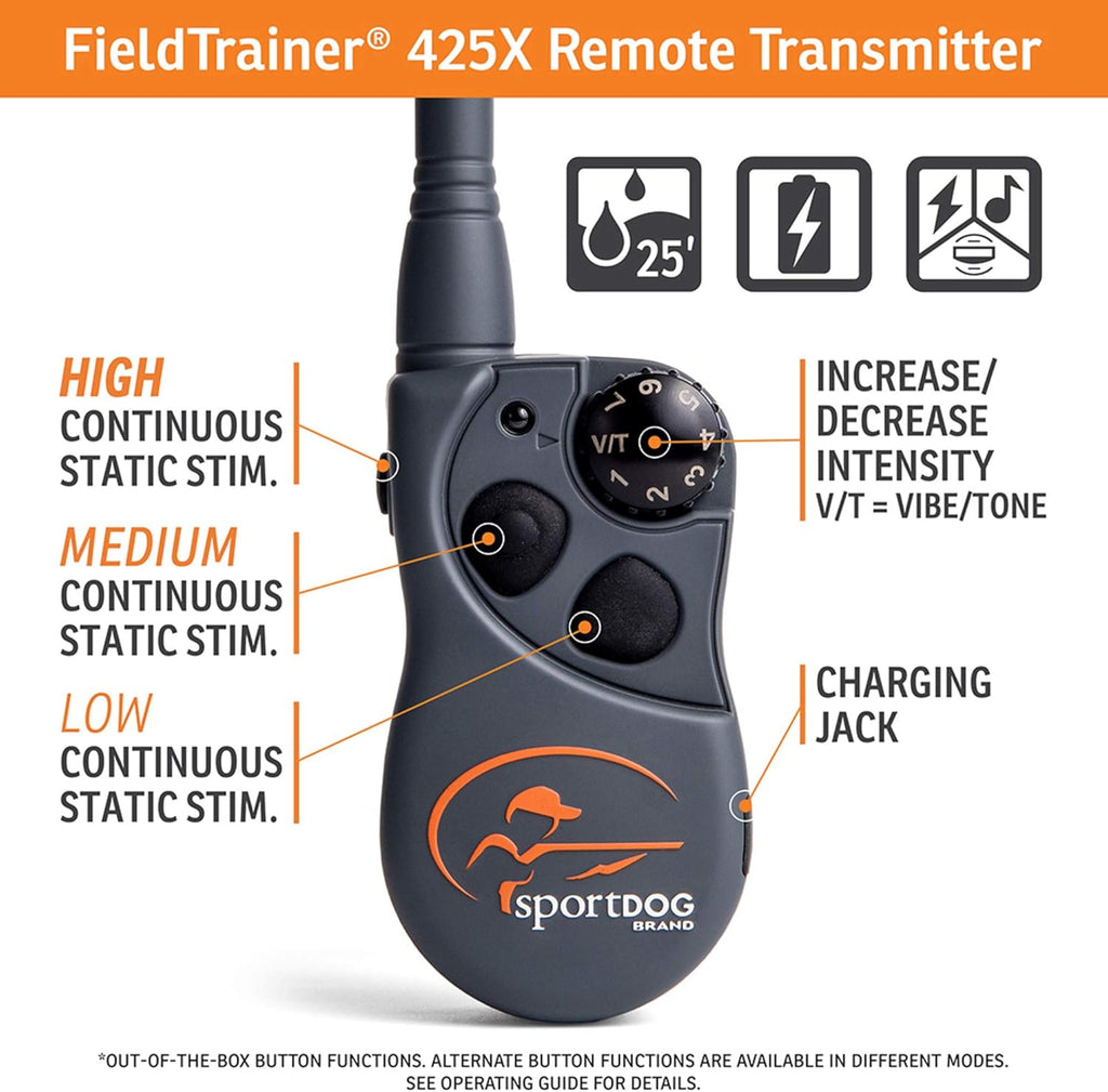 Electronic Dog Training Collar with Remote, 500 Yard Range, Waterproof, Rechargeable L63635