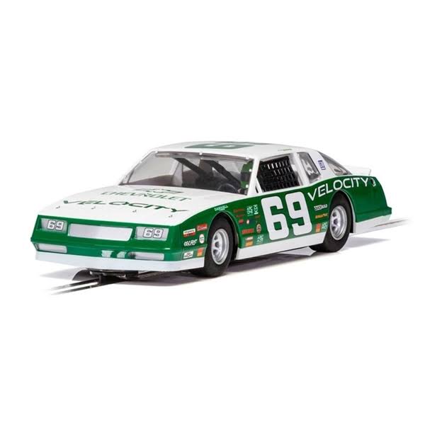 Green Chevrolet Monte Carlo 1986 Slot Car Z19958