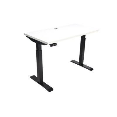 White Electric Height Adjustable Standing Desk U223