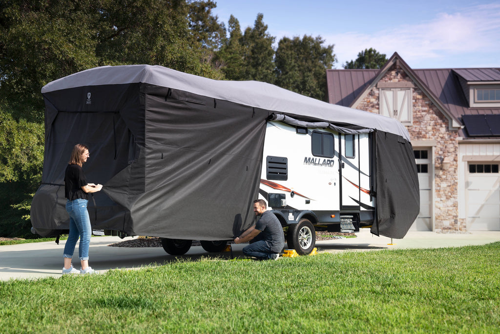 RV Cover for Travel Trailer Up to 15' J96561
