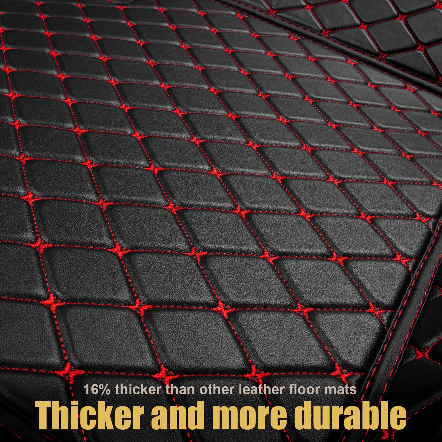 Leather Custom Floor Mats for Toyota Camry D508032