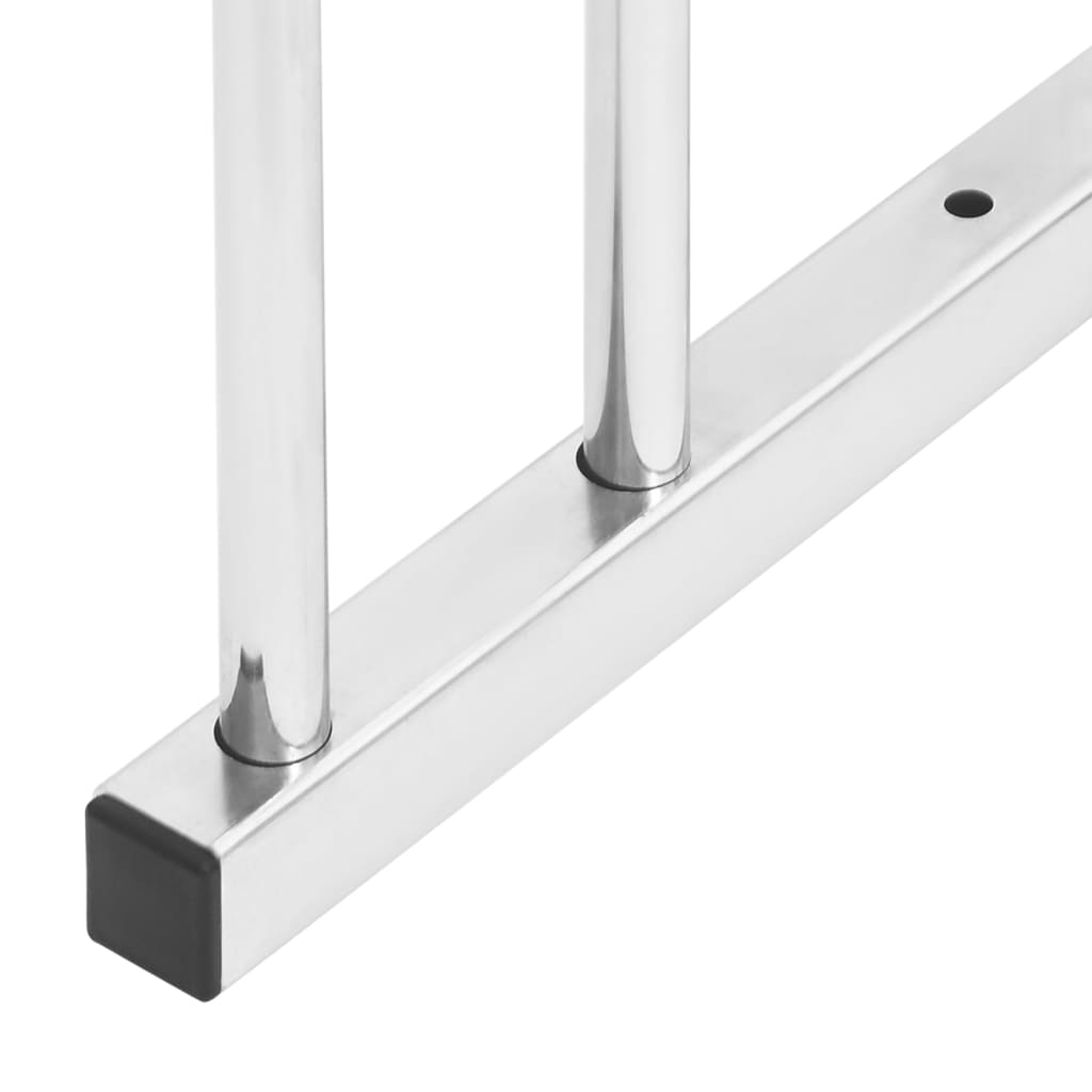 6 Bike Galvanized Steel Bike Rack Q3862