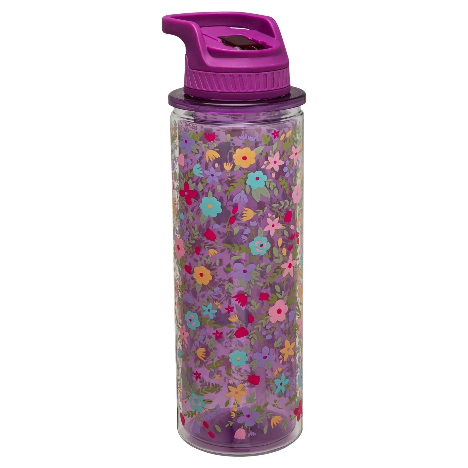 3-Pack 32 oz Double-Wall Insulation Water Bottle with Carry Loop Y212