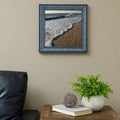 Dusty Blue Embossed Frame C906789