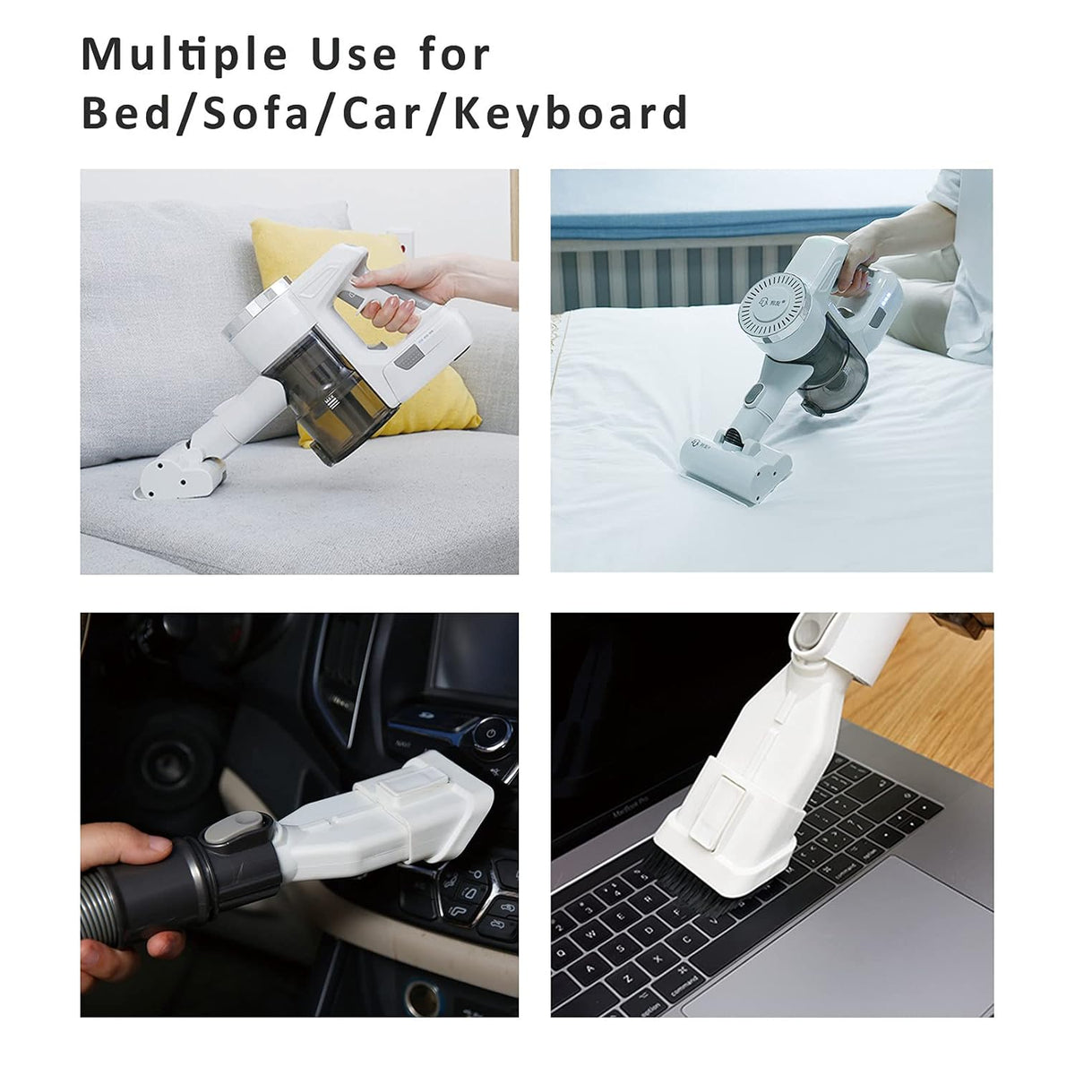 Cordless Pet Vacuum Cleaner with Grooming Brush S2894