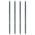 Black Industrial Steel Grey Plumbing Pipe (4-Pack) L6328