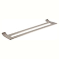 Satin Nickel Double Towel Bar H421