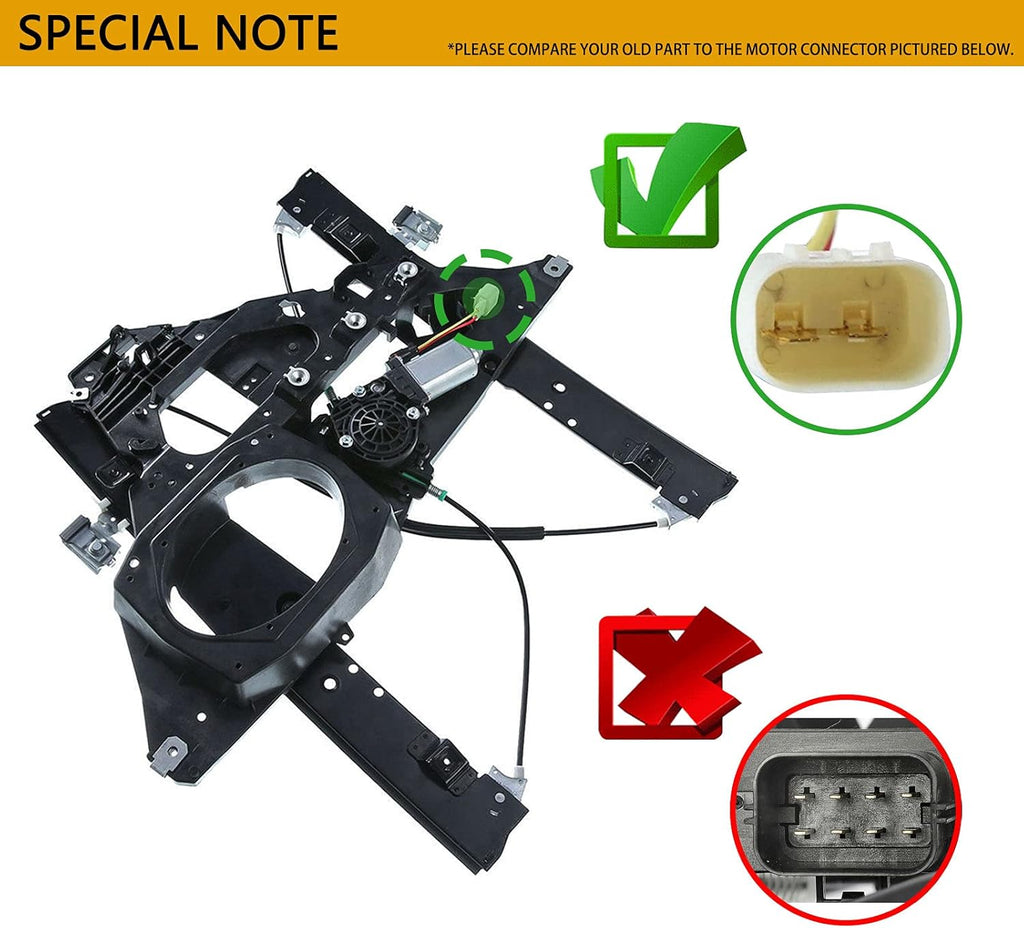Power Window Regulator with Motor J11303
