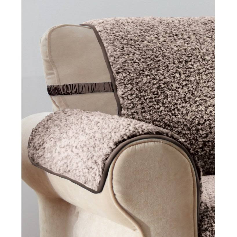 Grey Sherpa XL Sofa Furniture Cover I7748