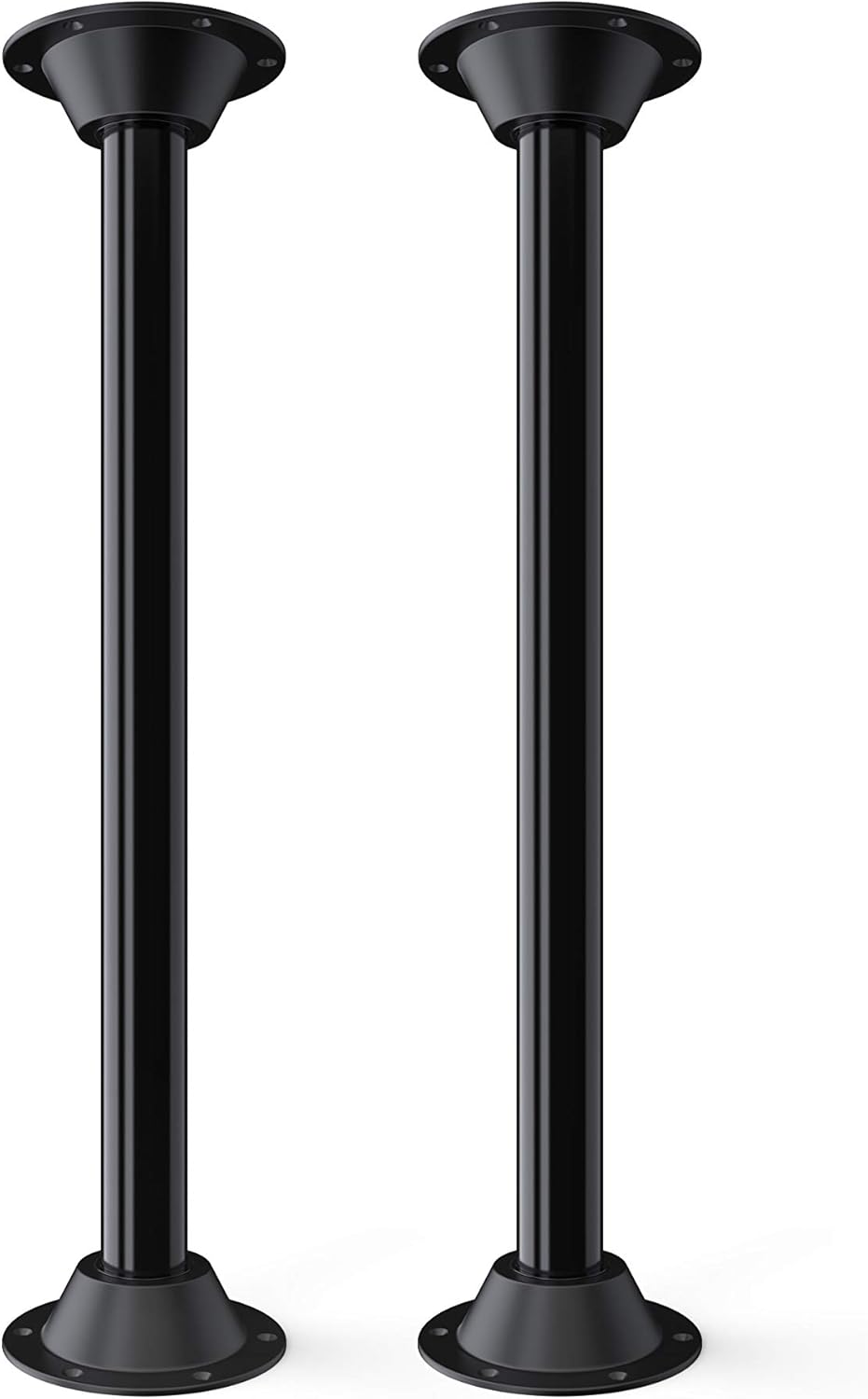 Black Surface Mount Table Leg System Two Pack P314953