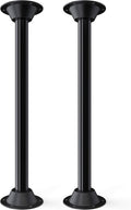 Black Surface Mount Table Leg System Two Pack P314953
