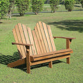 Teak Wood Double Bench V93532