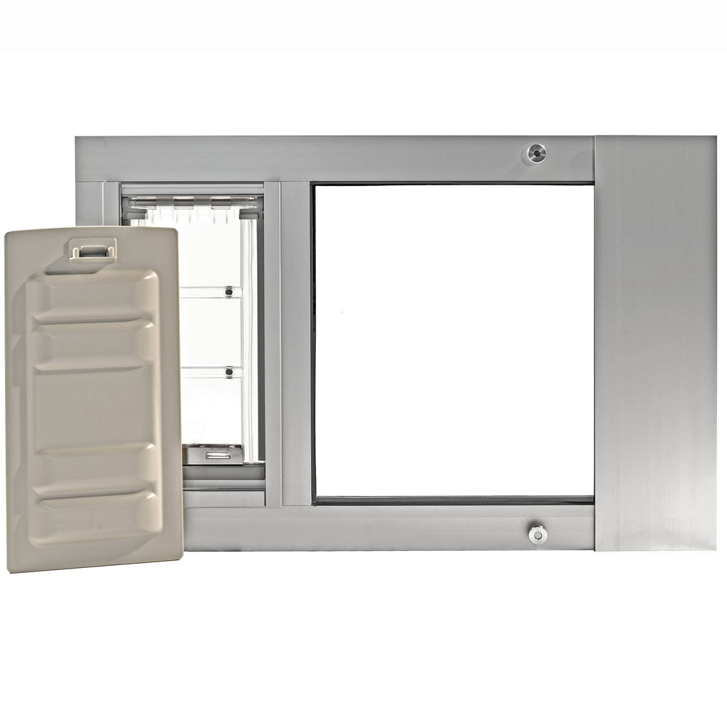 Silver Large Pet Door V81148