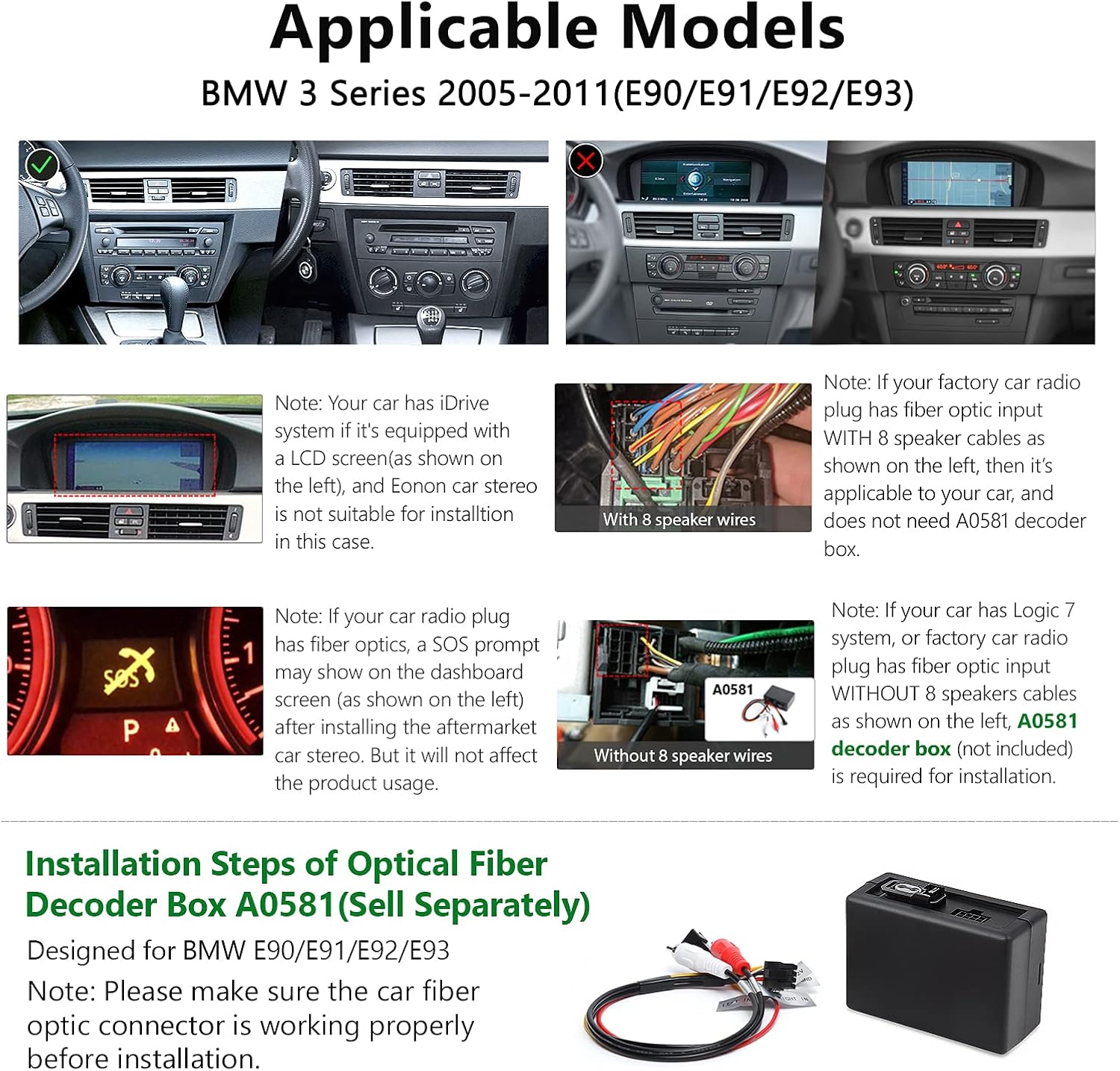 9 Inch Car Stereo Receiver with Bluetooth 5.0 H103481