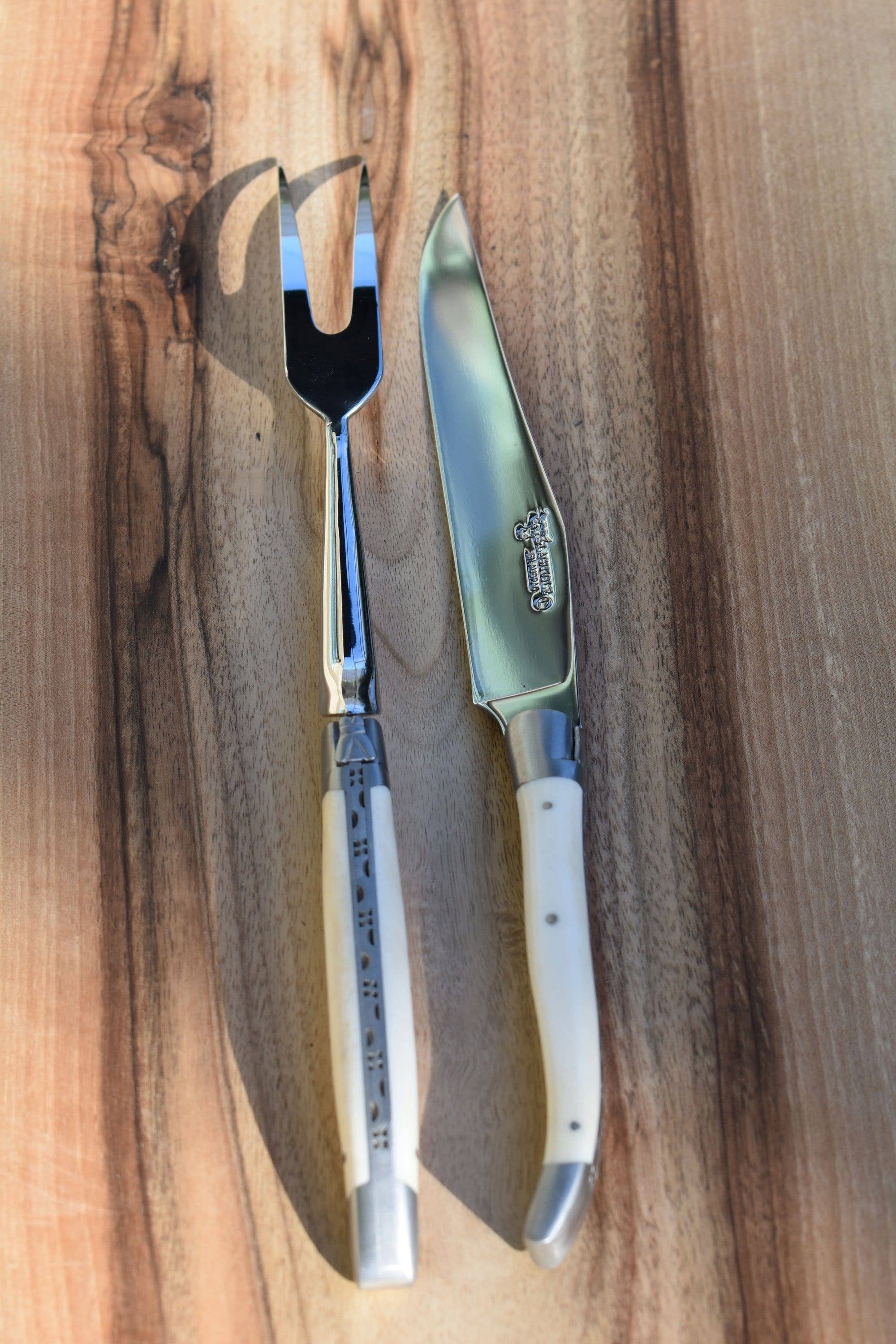 Carving Set with Bone Handle V532017