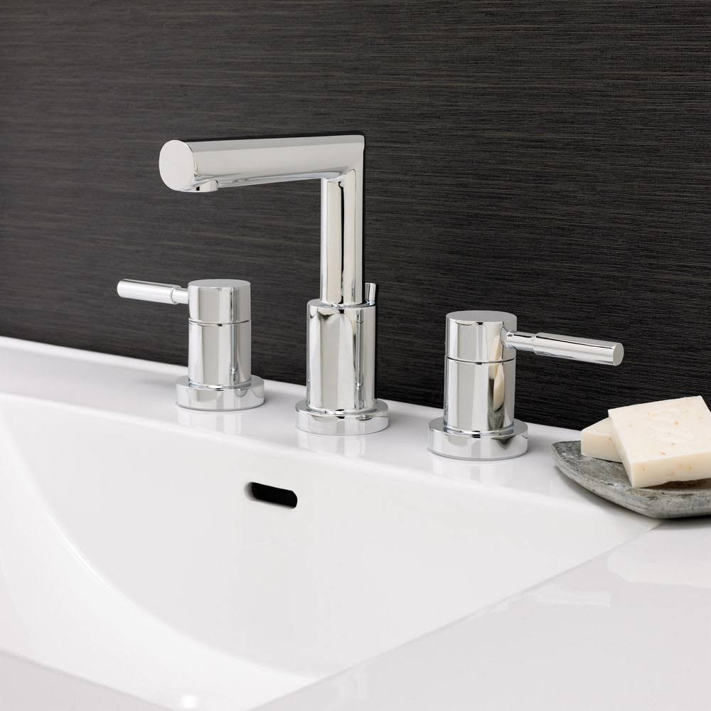 Polished Chrome Neo Widespread Bathroom Faucet H635