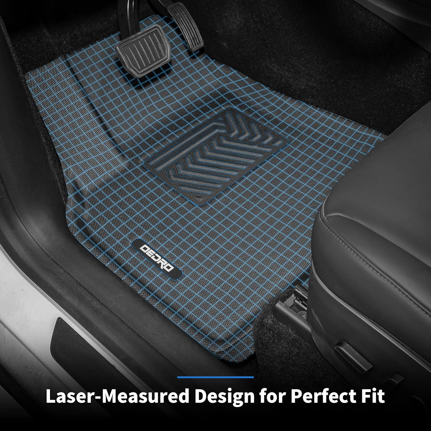 Custom Fit Car Floor Liners for Tesla Model 3 D2286