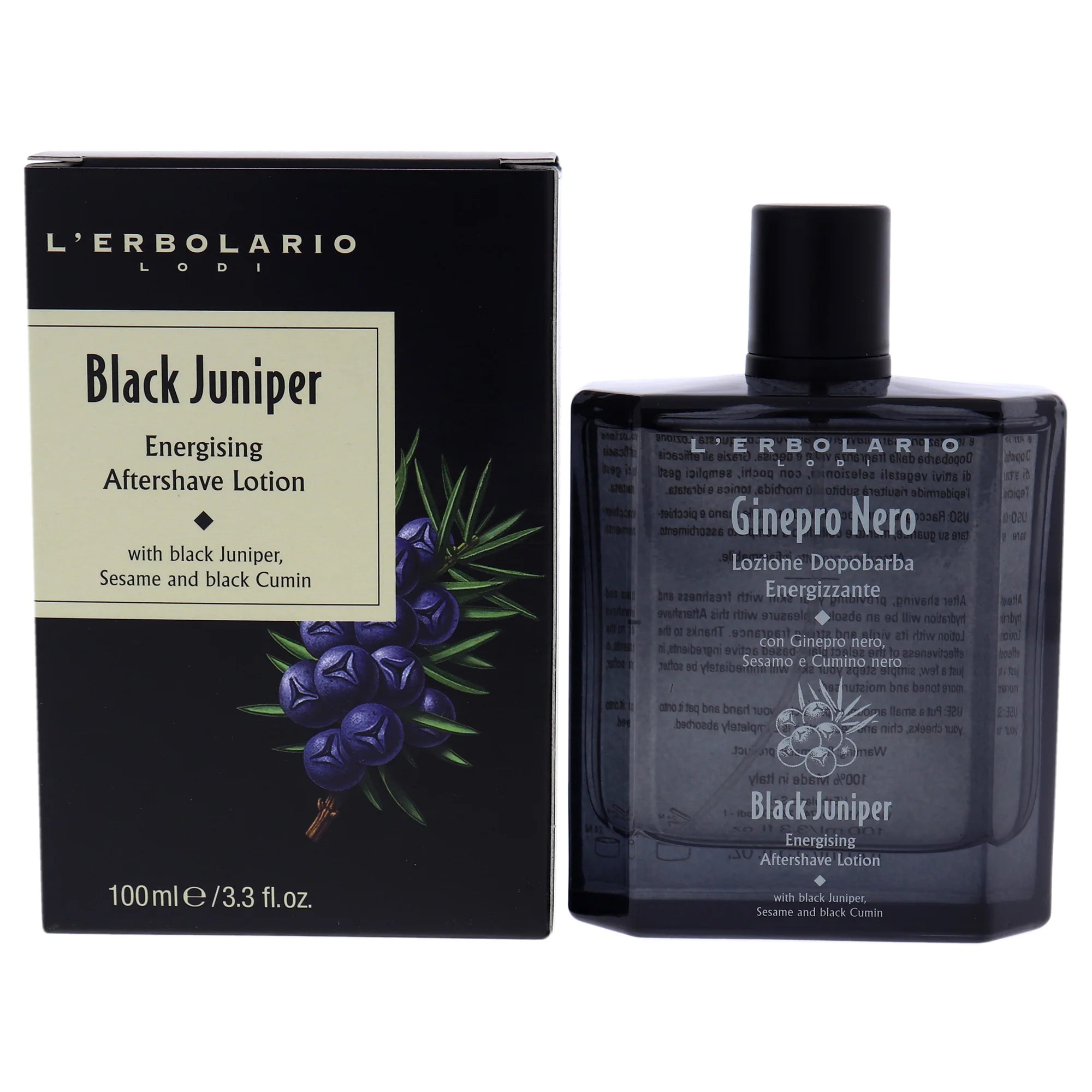 Black Juniper Energising Aftershave Lotion 3.3 oz T9718