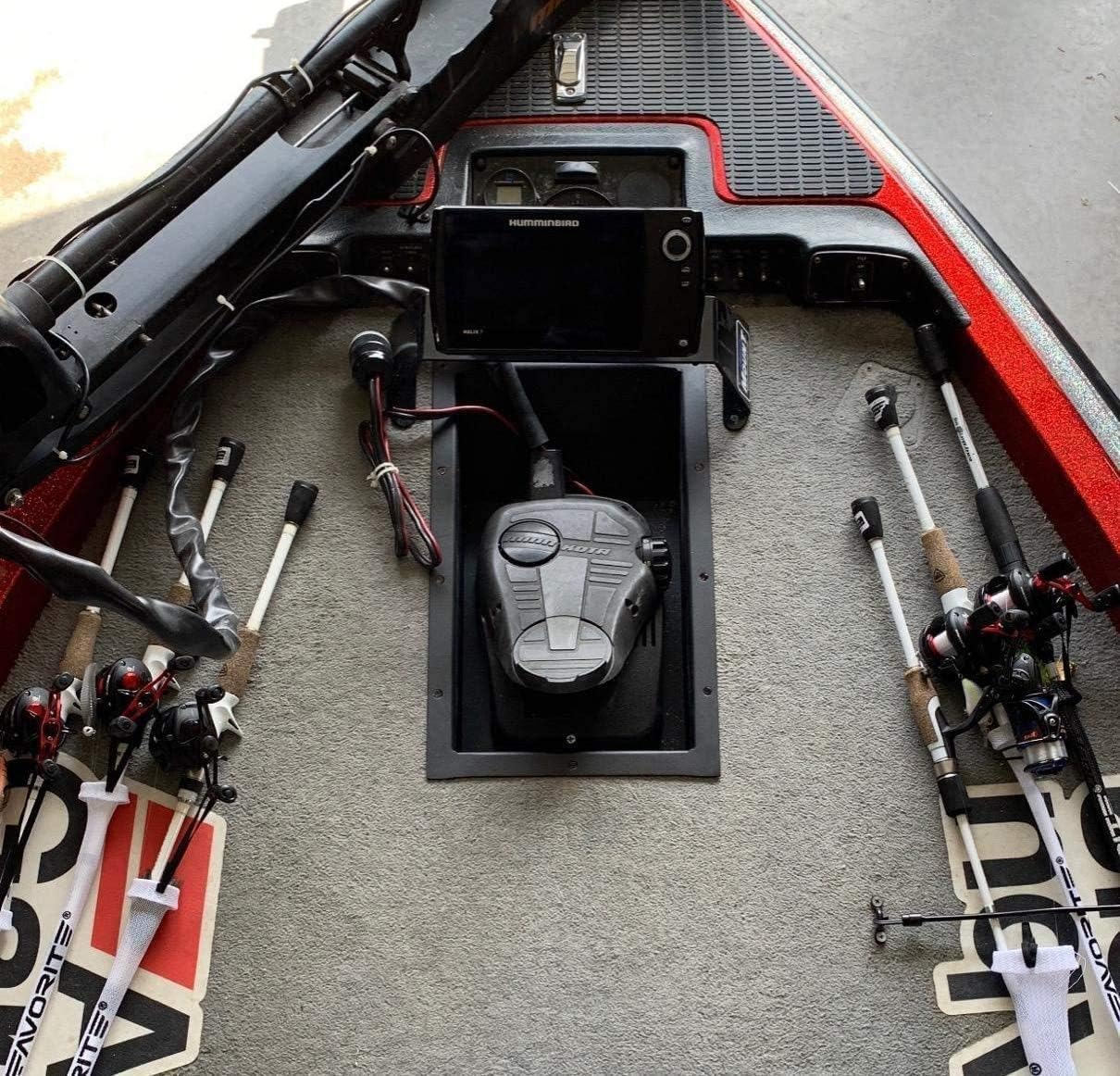 Recessed Trolling Motor Foot Pedal Pan for Minn Kota J429