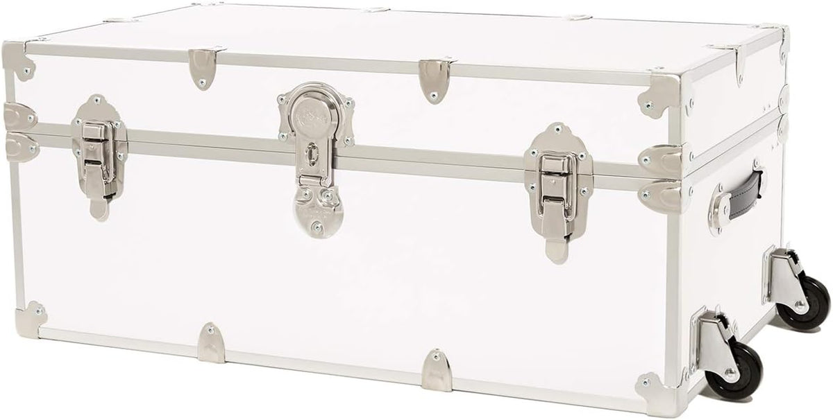 Large Armor Trunk with Removable Wheels 32x18x14 (Black) D598026