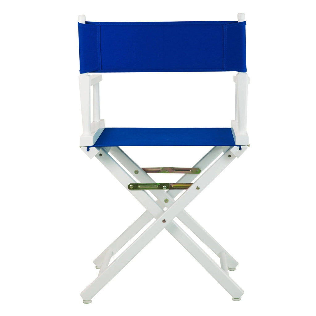 White Frame Lime Green Canvas Director's Chair C73048