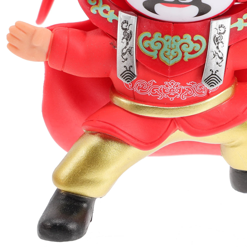 Chinese Ancient Sichuan Opera Face Changing Doll Ornament J566218