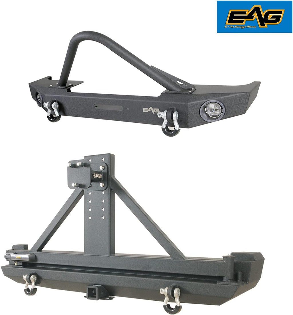 Front Bumper with Tire Carrier for Cherokee XJ J6616