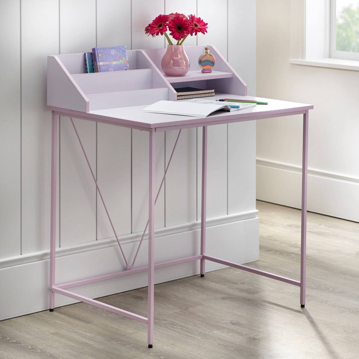Pink Kids Writing Desk G593