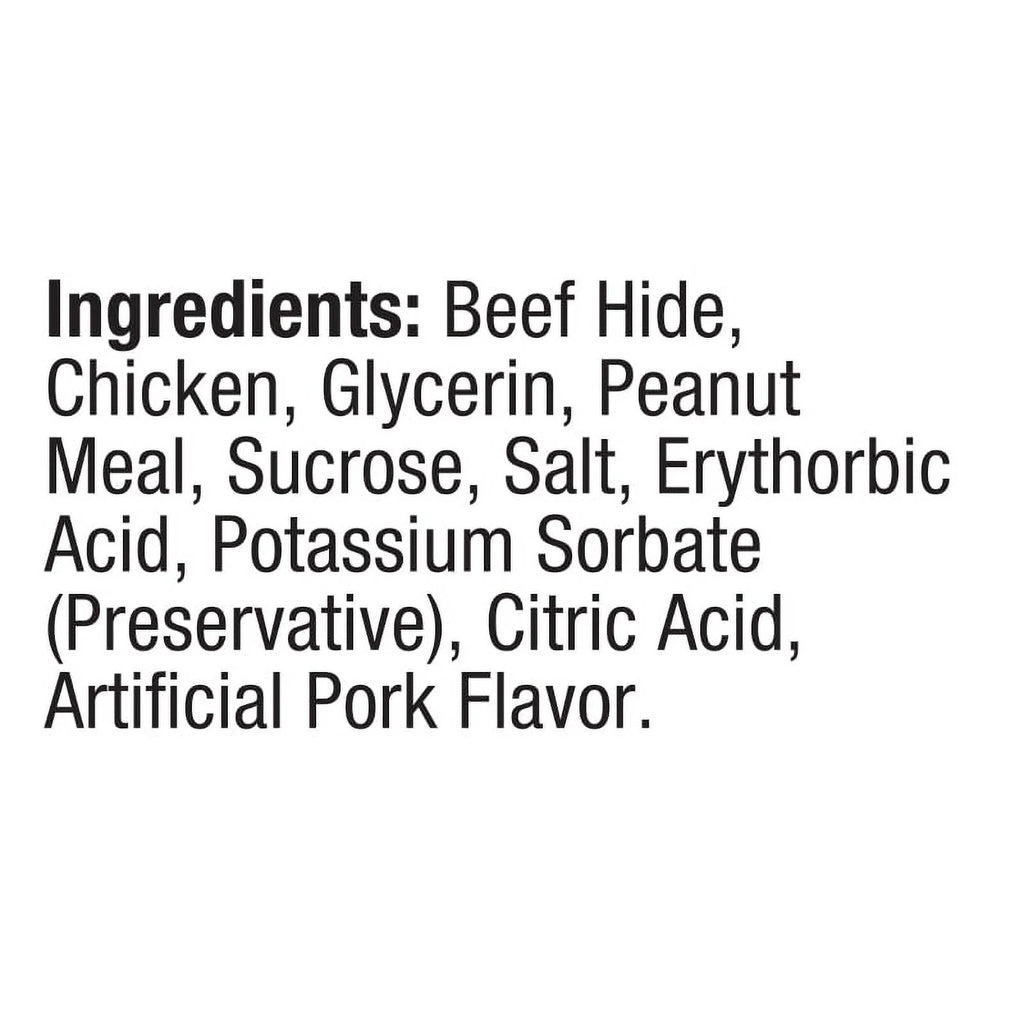 Triple Flavor Dog Chews, 4 oz M6363