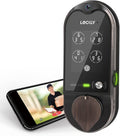 Venetian Bronze Smart Lock Deadbolt with Video Doorbell, Fingerprint, Wi-Fi, Camera, Keypad Y226