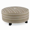 Tufted Round Ottoman X35932