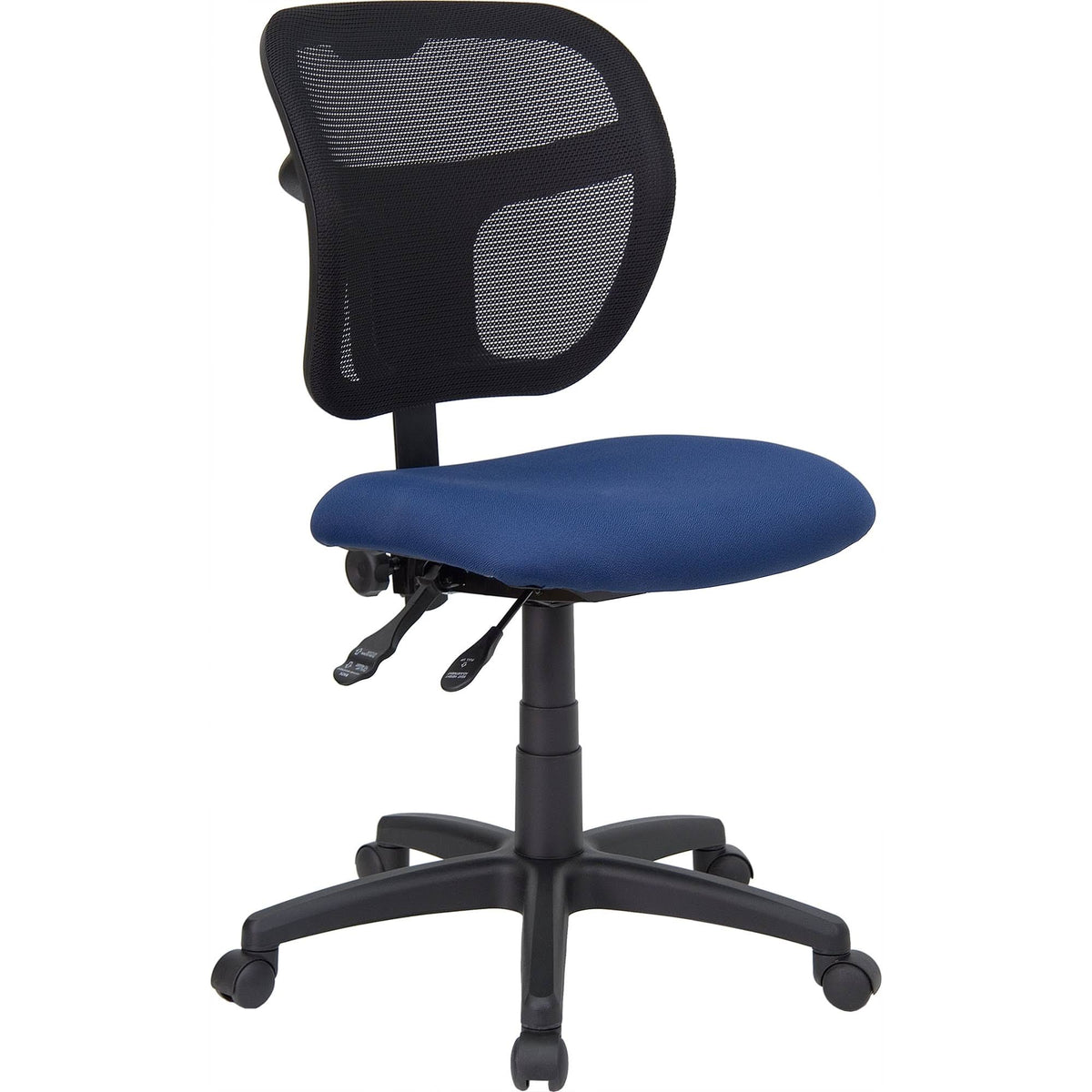 Navy Blue Mesh Swivel Task Chair I62061