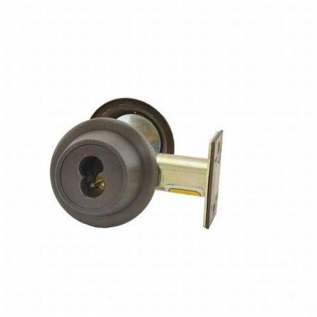 8T Series 2-3/4 inch Backset 7 Pin Single Cylinder Deadbolt Oil Rubbed Bronze Finish H708923