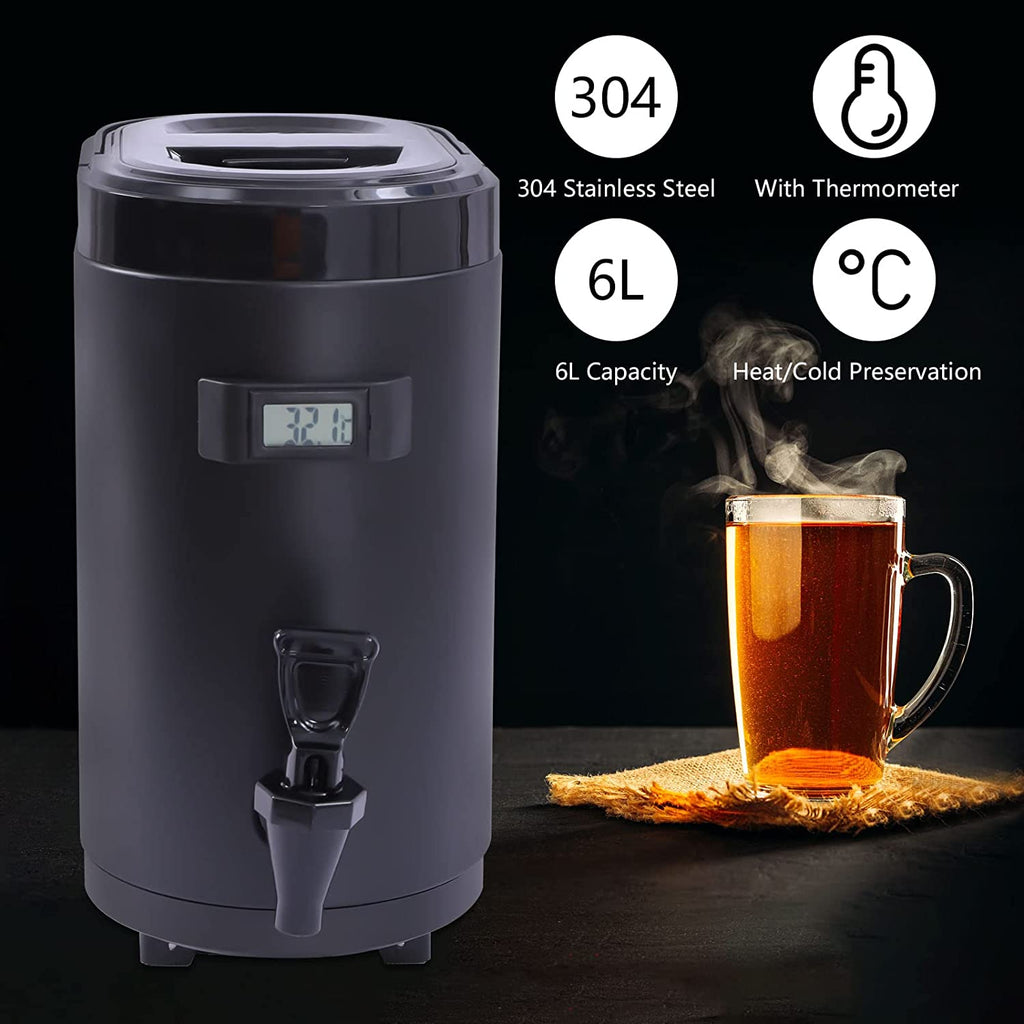 8L/2.11Gal Stainless Insulated Beverage Dispenser E7698