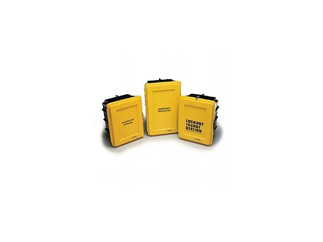 Black/Yellow Respirator Accessories Case U286