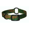 Camo Nylon Double Thick Dog Collar with Center Ring K223675