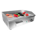 Flat Top Griddle Teppanyaki Grill with Single Thermostat Commercial 110V G10122