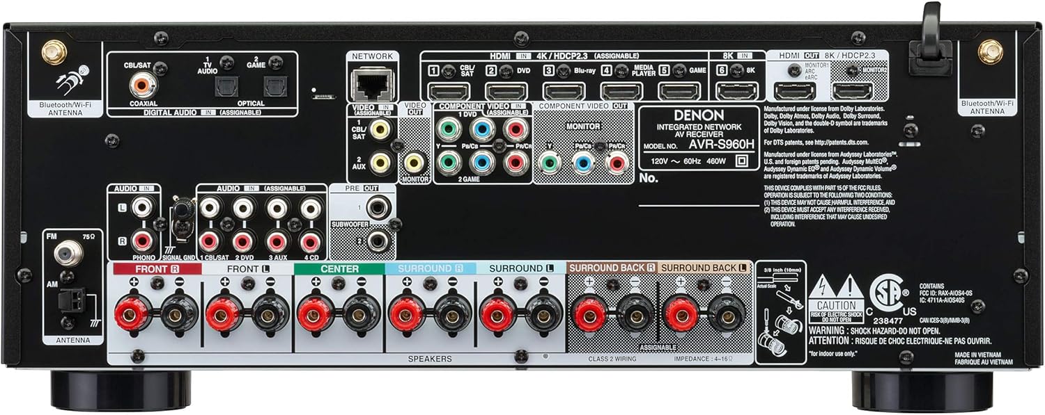 8K Ultra HD 7.2 Channel AV Receiver U886059