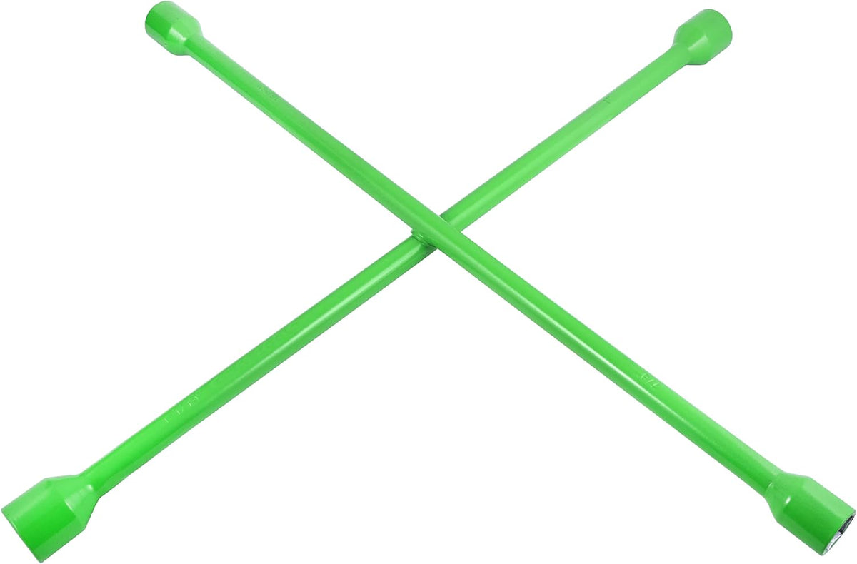 25" 4-Way Lug Nut Wrench, Green, Pack of 2 Z8597