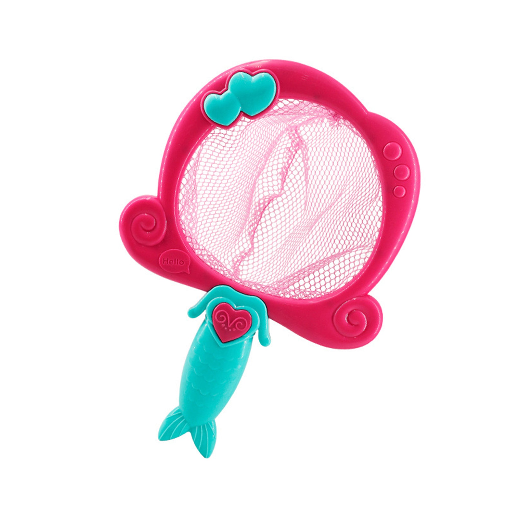 Color Changing Floating Baby Bath Toys with Mermaid Net N63615