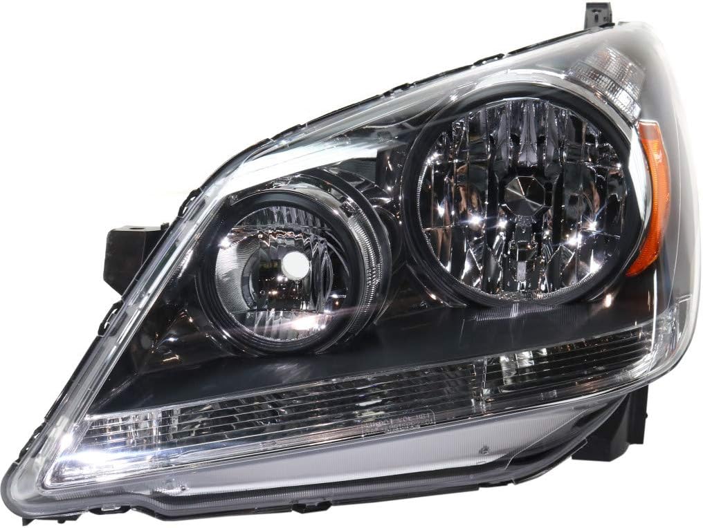 Head Light Assembly Passenger Side Black Housing S59227
