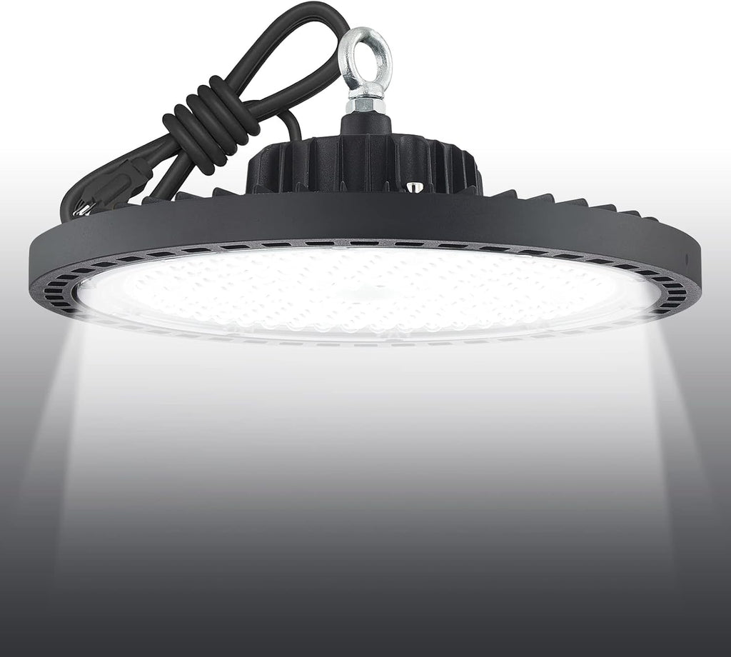 150W 5000K Daylight LED High Bay Light with US Plug 6’ Cable (1 Pack) W8175