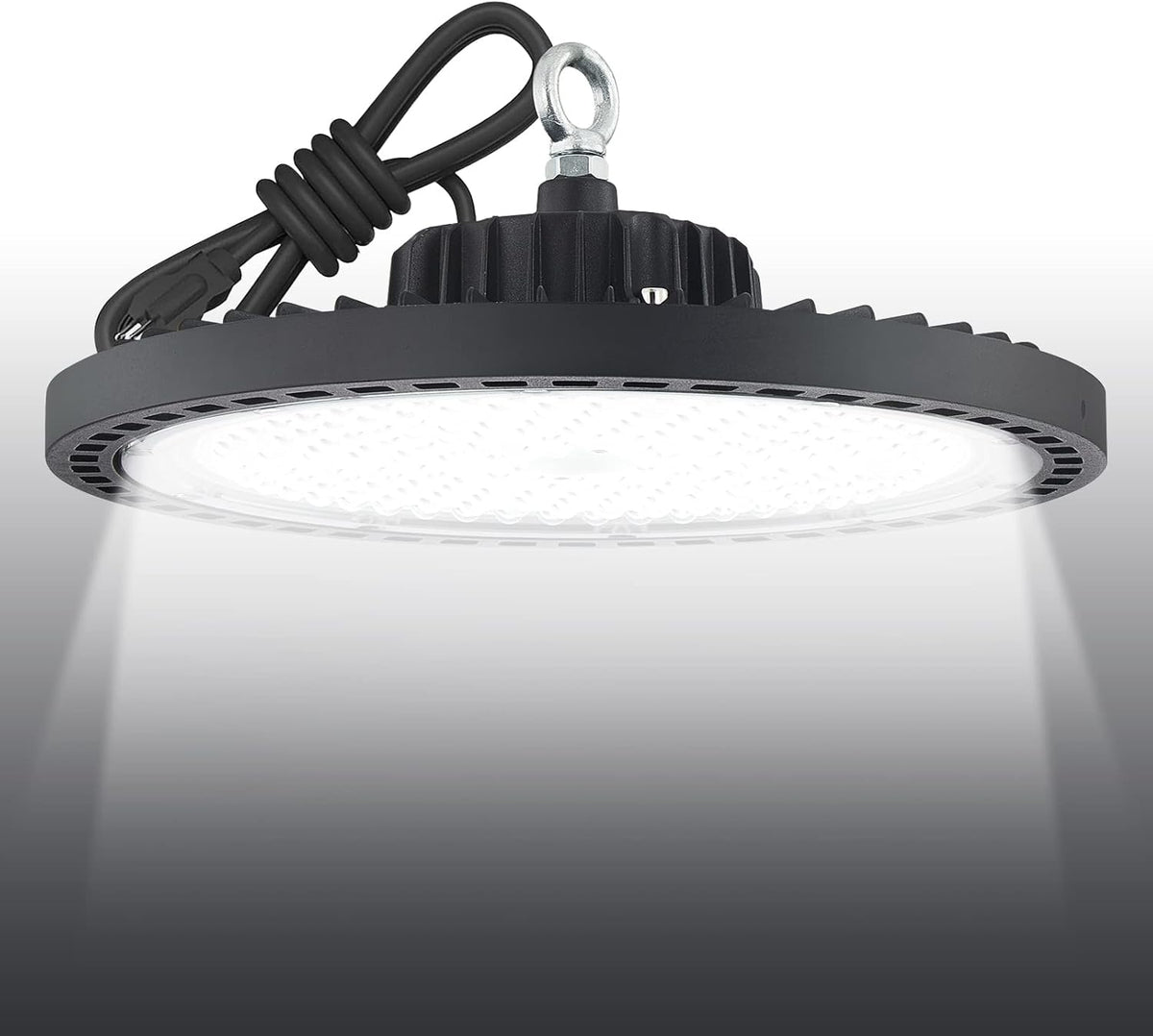 150W 5000K Daylight LED High Bay Light with US Plug 6’ Cable (1 Pack) W8175