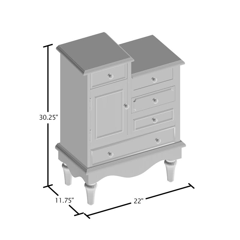 Antique Walnut Accent Chest K883470
